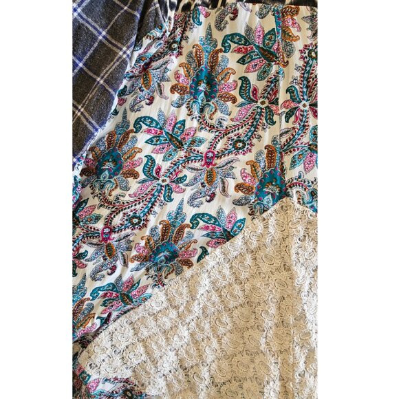 The Morgan Factory Upcycled Boho Tunic Top/Dress M/L - Picture 8 of 9